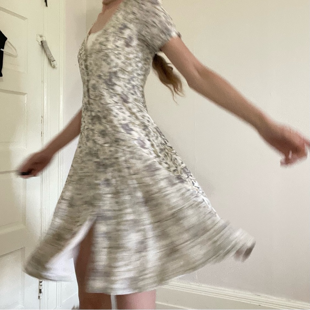 Free People Blue And White Floral Dress Vintage.